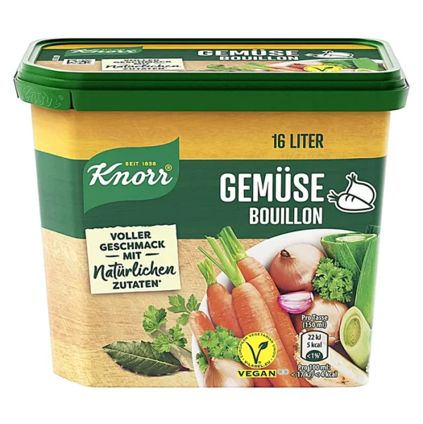 Knorr Gemuse Bouillon – Best Use Date 08/2024 - HOYER IMPORTS